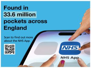 NHS app scan to find out more.